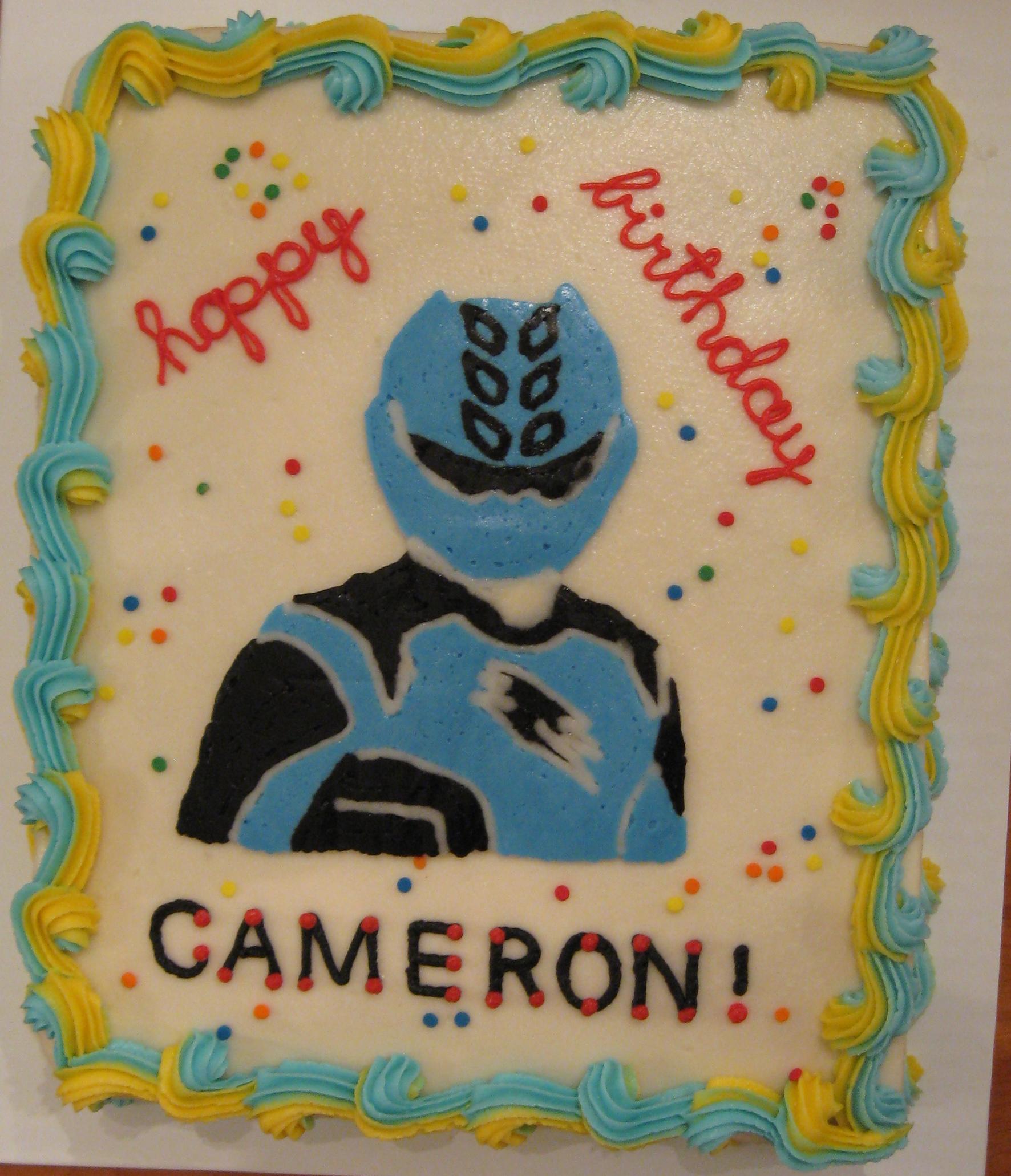 Blue Power Ranger — full-size photo