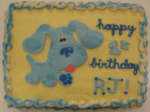 Blue's Clues — handmade cakes