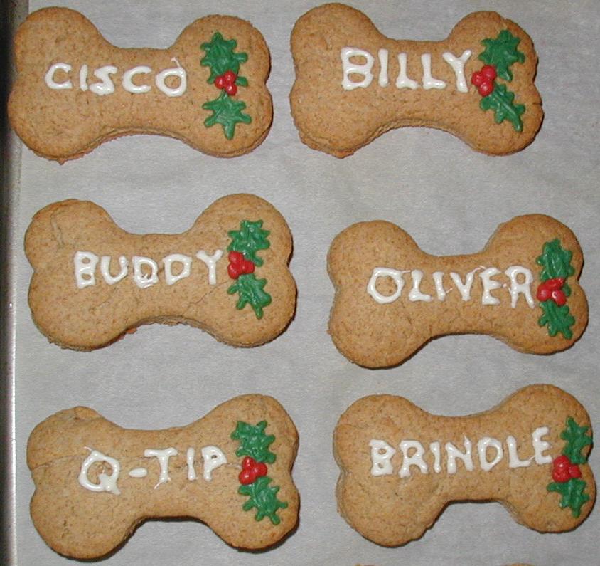 Christmas Dog Biscuits — full-size photo