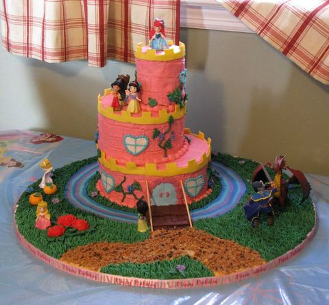 Disney Princess Castle — handmade cakes