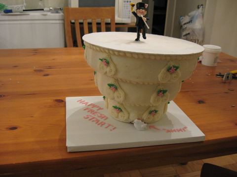Divorce Cake — handmade cakes