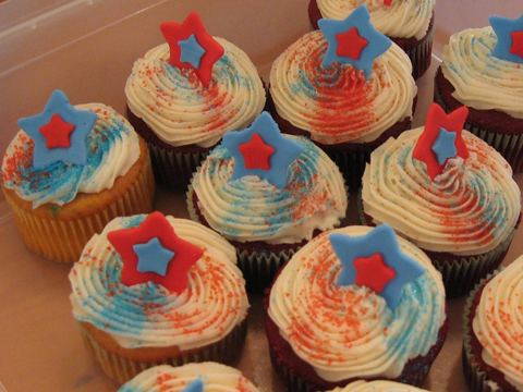Star Spangled — handmade cupcakes
