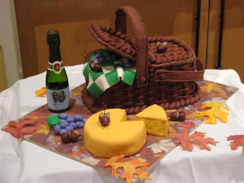 Wine and Cheese Picnic — full-size photo