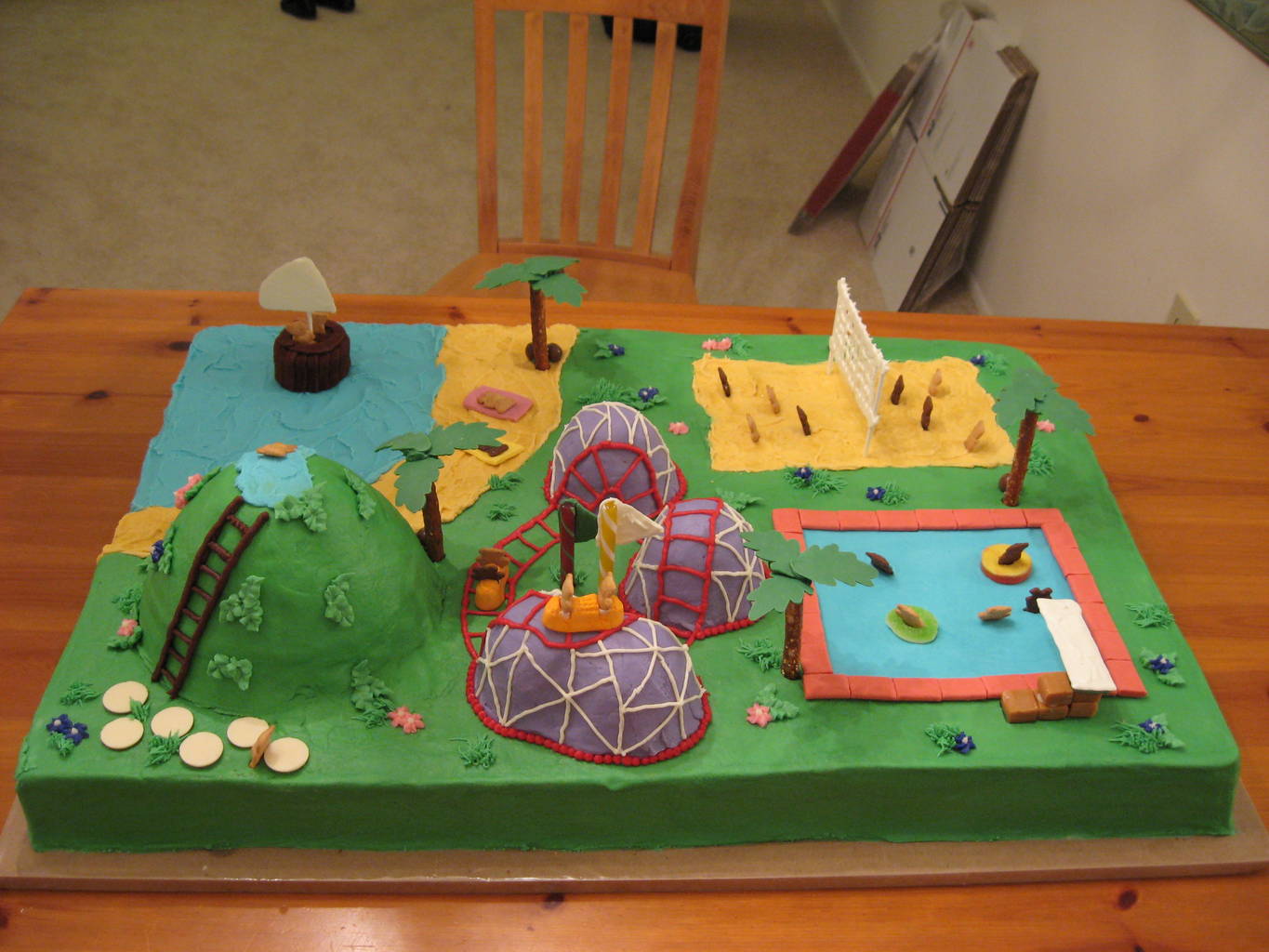 Anne Arundel summer 2008 — handmade cakes, 3D theme