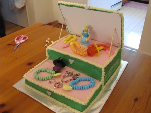 Disney Princess Jewelry Box — handmade cakes