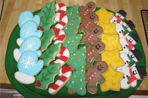 Holiday Assortment — handmade cookies