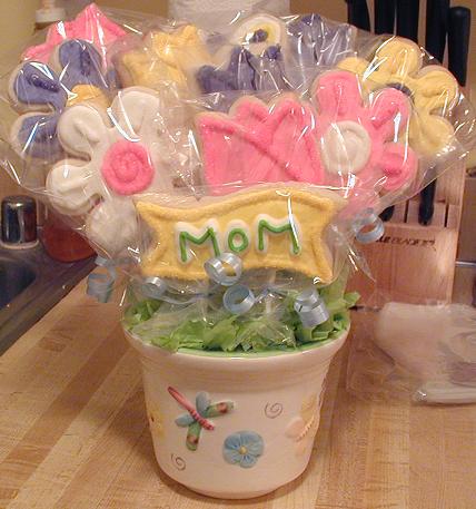 Mom's Cookie Bouquet — full-size photo