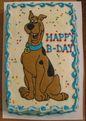 Scooby Doo — handmade cakes