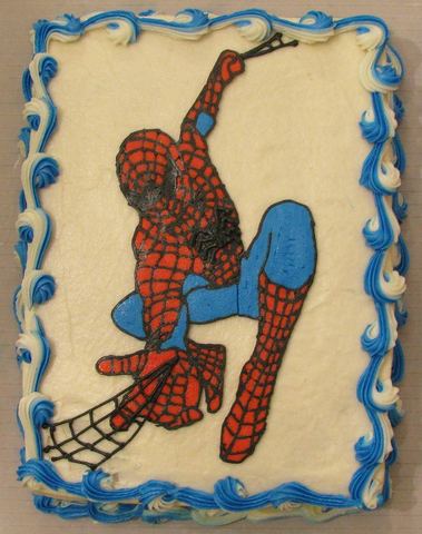 Spiderman 2, the Sequel — handmade cakes
