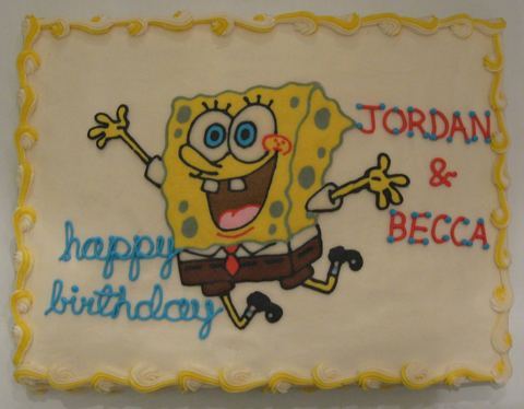 Spongebob — handmade cakes