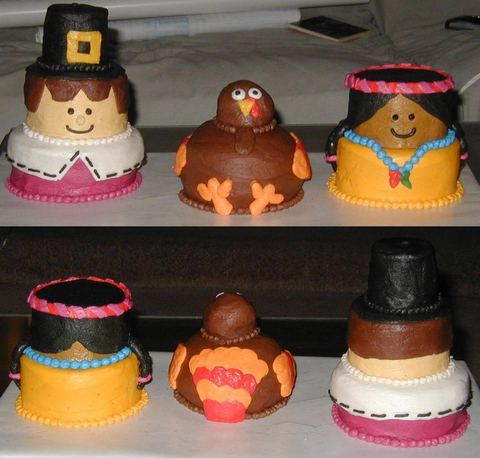 Thanksgiving Trio — handmade cakes