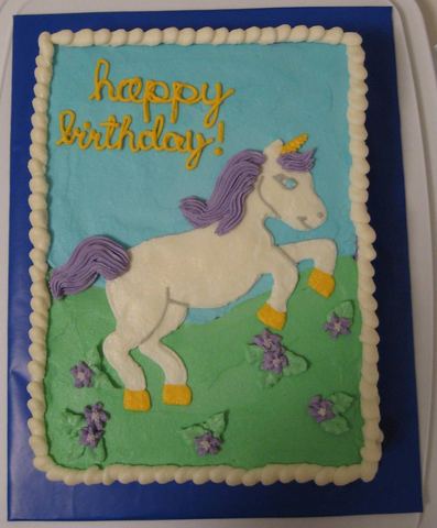 Unicorn — handmade cakes