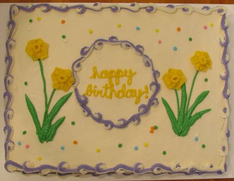Daffodils — handmade cakes
