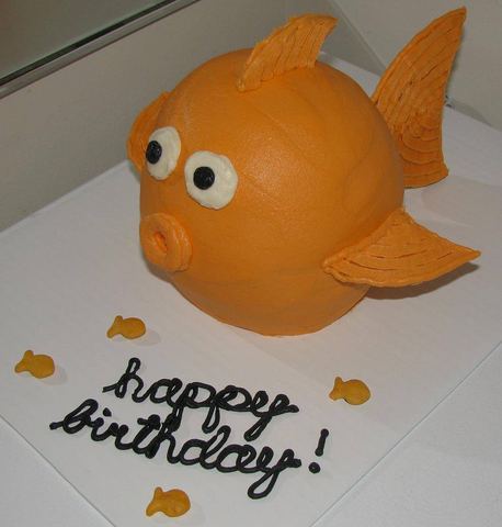 Goldfish — handmade cakes