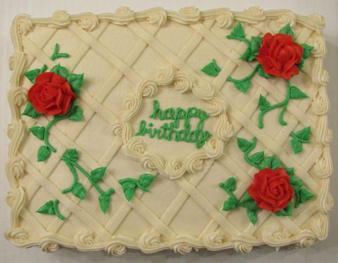 Red Roses — handmade cakes