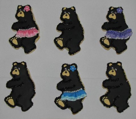 Dancing Bears — handmade cookies