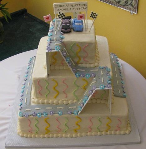 Cars Wedding — handmade cakes
