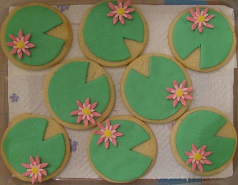 Lily Pads — handmade cookies