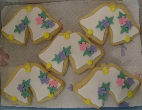 Wedding Bells  — handmade cookies