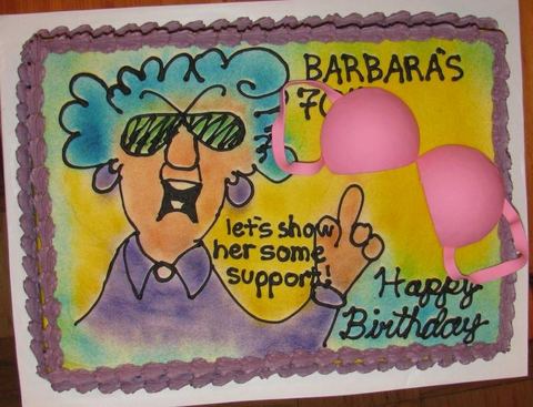 Old Lady B-Day — handmade cakes