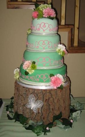 Forest Wedding — handmade cakes