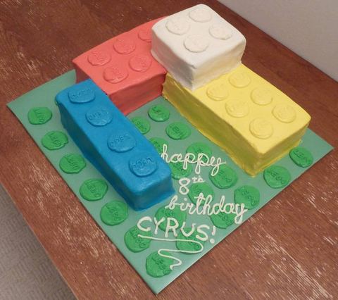 Legos — handmade cakes
