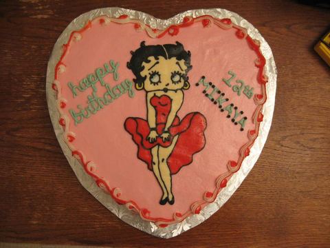 Betty Boop — handmade cakes