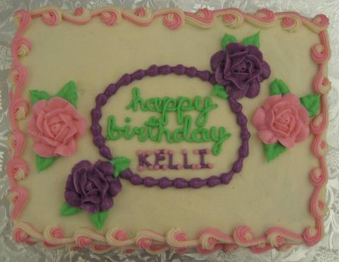 Pink and Purple — handmade cakes