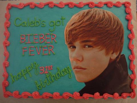 Bieber Fever — handmade cakes