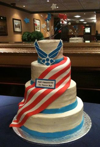 Air Force Ball — handmade cakes