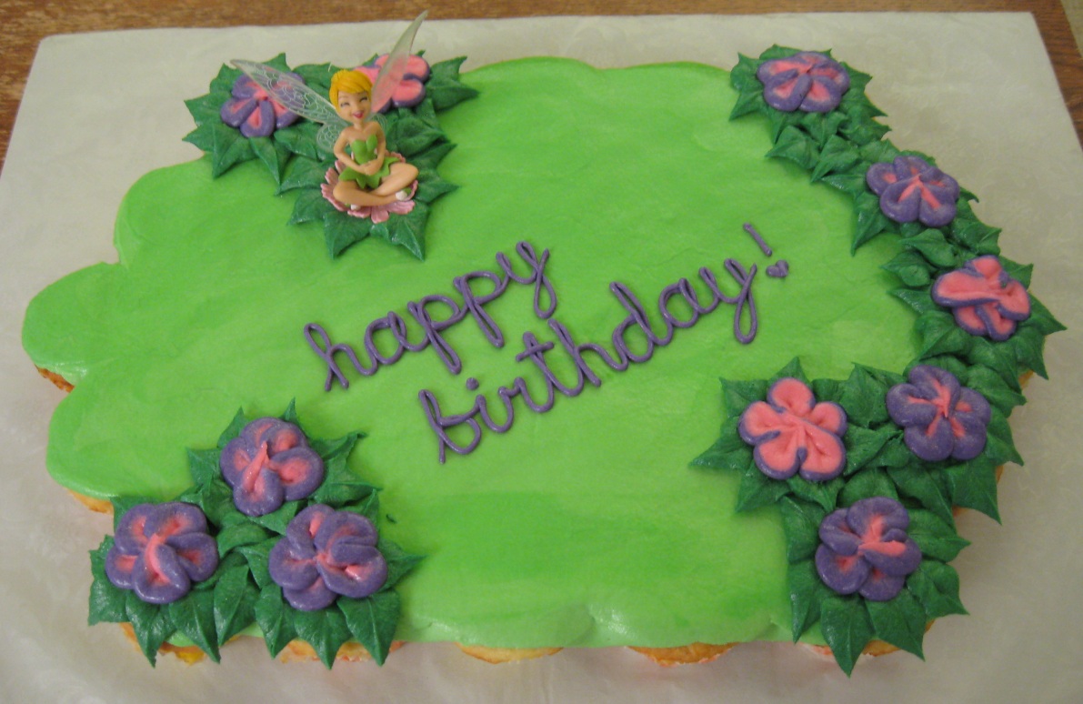 Tinkerbell Cupcake Cake — full-size photo