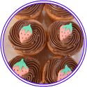 Chocolate Strawberry Cupcakes