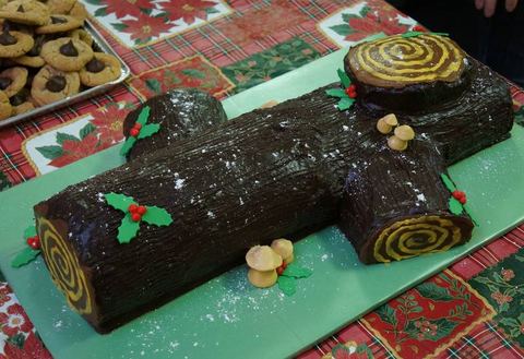Buche de Noel — handmade cakes