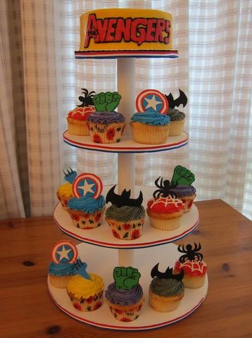 The Avengers — handmade cakes